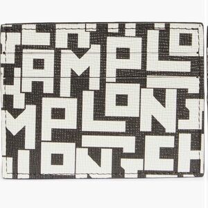 LONGCHAMP Logo Print Cardholder